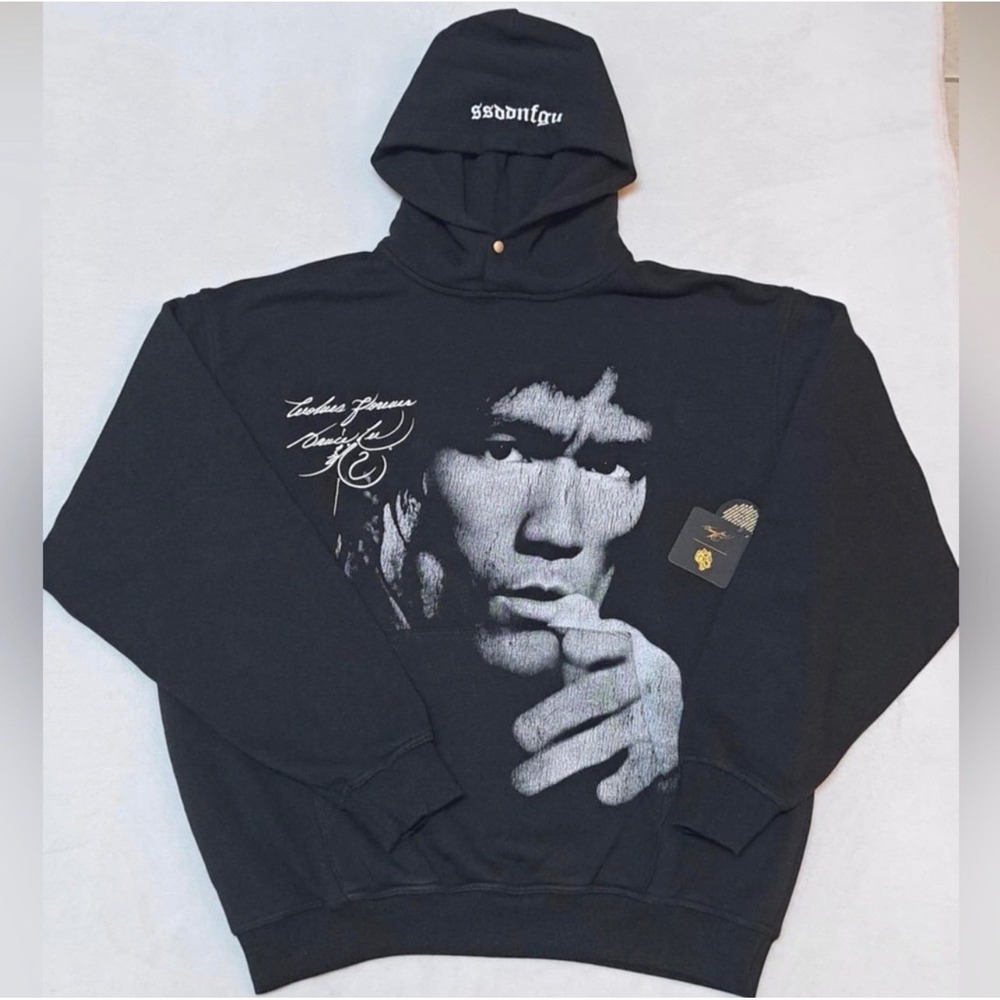 Darc Sport Bruce Lee Don't Think, Feel Hoodie size Medium New
